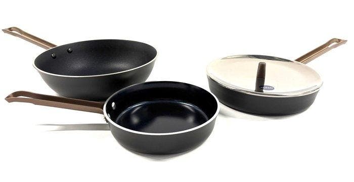 Alessi - Patricia Urquiola - Kookpottenset - Edo -, Antiquités & Art, Antiquités | Meubles | Chaises & Canapés