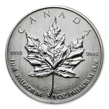 Canada. 50 Dollars 2005 1 oz $50 CAD Canadian Palladium