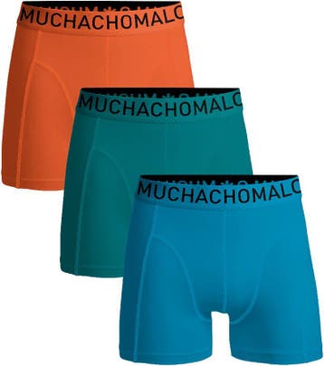 Muchachomalo Boxershorts Microfiber 3-Pack 73 maat XL Heren, Kleding | Heren, Ondergoed, Verzenden, Groen, Muchachomalo, Boxer