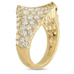 Bague - 18 carats Or jaune, Bague en or jaune 18 carats avec