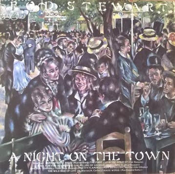 Rod Stewart - A Night On The Town, Verzenden, Gebruikt
