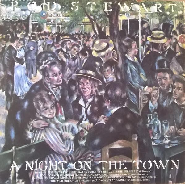 Rod Stewart - A Night On The Town, Cd's en Dvd's, Vinyl | Pop, Gebruikt, Verzenden