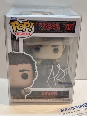 Funko - Funko Pop #1327 Simon (Dungeons & Dragons) signed by