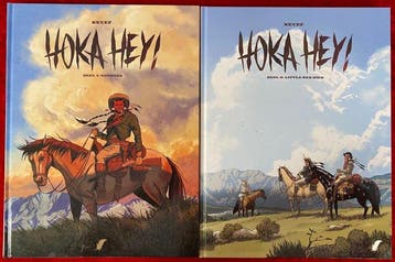 Hoka Hey! 1 & 2 - Complete reeks HC - 2 Album - EO - 2023