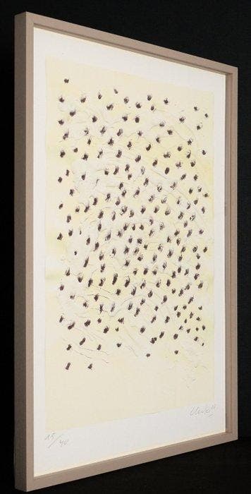 Günther Uecker (1930-2025) - Lithograph - Signiert - Sehr