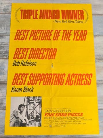 Jack nicholson - Robert De Niro - Dustin Hoffman - Lot of 3, Nieuw