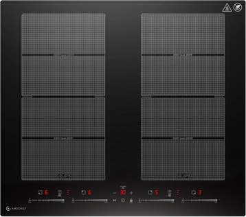 AMZCHEF Inductie 60cm | 47% KORTING | Retour deal, Verzenden, 4 kookzones, Zo goed als nieuw, Inbouw
