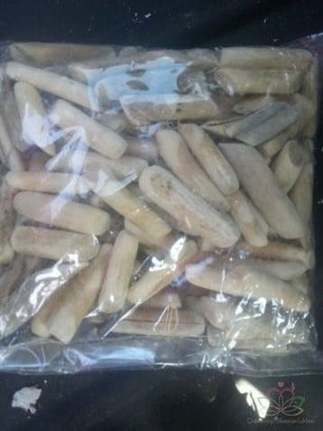 Tumbled wood drijfhout Whitewash 3–7 cm ca. 10 stuks, Nieuw