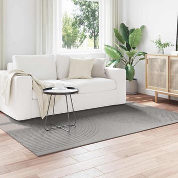 vidaXL Vloerkleden Rechthoekig GALATI Grijs 170 x 120 cm, Verzenden