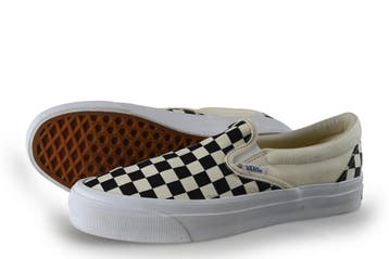 Vans Instappers in maat 41 Wit, Kleding | Heren, Schoenen, Verzenden, Wit, Overige typen, Vans
