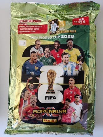 2026 Panini 10 xMultipack 2 x Fatpack 1 x Tin 1 x Update 1 x