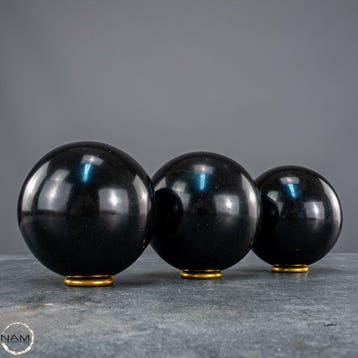 Tijdloze kracht – Zwart toermalijn bolletjes-set Krachtige, Verzamelen