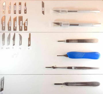 Mesjes voor Hobbymes en scalpel, Hobby en Vrije tijd, Modelbouw | Vliegtuigen en Helikopters, Nieuw