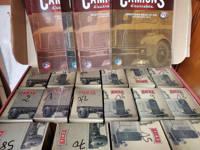 Altaya 1:43 - Model vrachtwagen (16) - Camions dautrefois, Hobby en Vrije tijd, Modelauto's | 1:5 tot 1:12