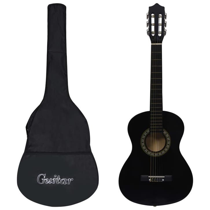 vidaXL Gitaar klassiek beginner kinderen met tas 1/2 34, Muziek en Instrumenten, Snaarinstrumenten | Gitaren | Akoestisch, Nieuw
