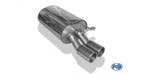 FOX Mercedes E-Klasse W124 achterdemper achter Ø70mm - 2x80, Verzenden, Nieuw