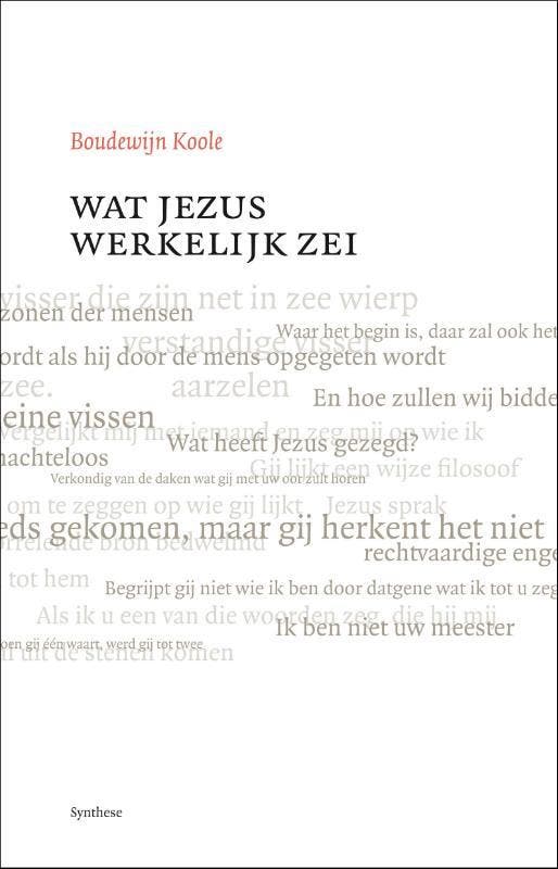 Wat Jezus werkelijk zei 9789062710904 Boudewijn Koole, Livres, Ésotérisme & Spiritualité, Envoi