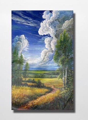 Hung Richard (1966) - Le souffle du ciel 130 80 cm