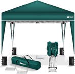 Tillvex® Partytent - 3x3m - Paviljoen - Easy Up - Groen, Verzenden, Nieuw