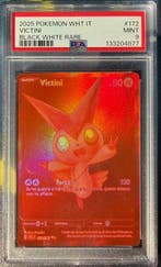 Pokémon - 1 Graded card - Victini #172 Foil, Full art - PSA, Nieuw