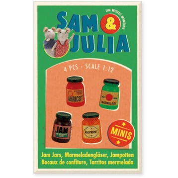 Sam & Julia Jampotten (4 stuks), Ophalen of Verzenden, Nieuw