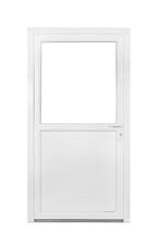 PVC Deur 98x204 buitendraaiend Perfect geschikt voor garage!, Kunststof, 80 tot 100 cm, Minder dan 200 cm, Nieuw