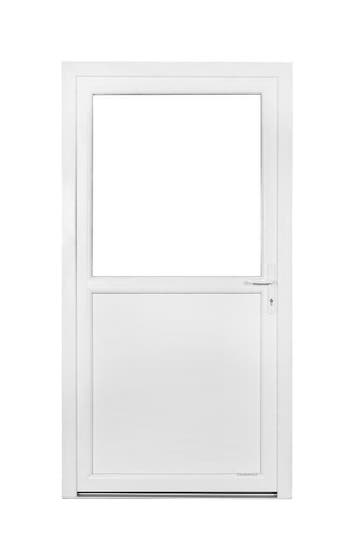 PVC Deur 98x204 buitendraaiend Perfect geschikt voor garage!, Doe-het-zelf en Bouw, Kunststof, 80 tot 100 cm, Minder dan 200 cm