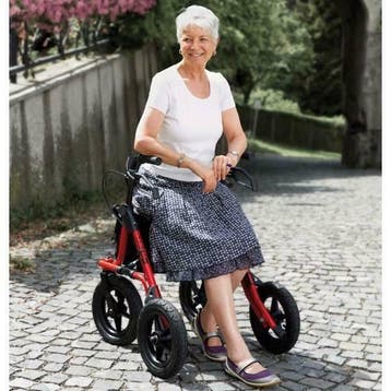 Opvouwbare Rollator Dietz Taima XC Outdoor Met Luchtbanden, Diversen, Ophalen of Verzenden, Opvouwbaar, Nieuw