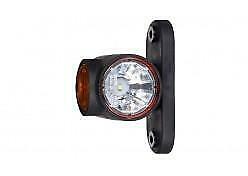 Zijmarkeringslicht 12/24V LED - Wit/Rood/Oranje LD2186, Auto-onderdelen, Verlichting, Verzenden, Nieuw