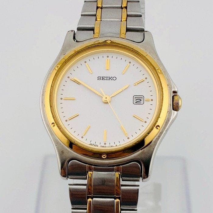 Seiko - Vintage - Sans prix de réserve - 7N82-0790 - Femme -, Handtassen en Accessoires, Horloges | Antiek