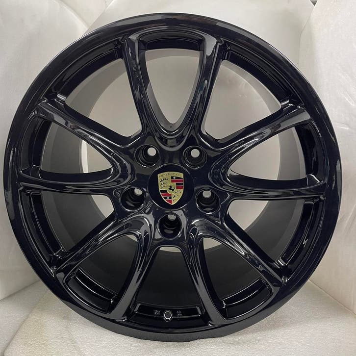 Porsche 997/1 GT3 ORIGINELE 19inch zwart velgenset, Autos : Pièces & Accessoires, Pneus & Jantes, Enlèvement