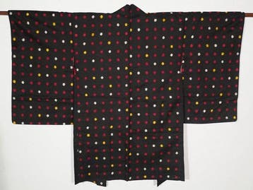 Meisen  antieke kimono, Japanse ikat (kasuri) - Zijde -, Antiek en Kunst