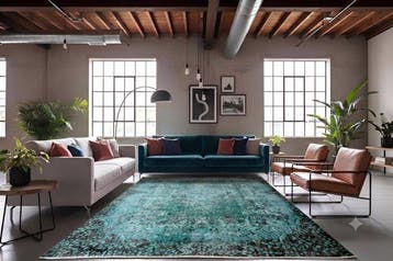 Designer vintage - Vloerkleed - 285 cm - 170 cm - met, Huis en Inrichting, Nieuw