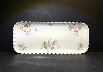 Haviland & Co. Limoges - Plat à tarte - Plateau à cakes ,, Antiquités & Art