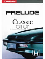 1987 HONDA PRELUDE CLASSIC EDITION BROCHURE DUTIS, Ophalen of Verzenden