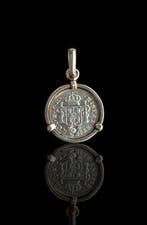 Spanje. Carlos III. Medio Real 1786 Potosí PR (Zonder