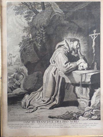 Justus van Egmont - Sancte Francisce Ora Pro Nobis