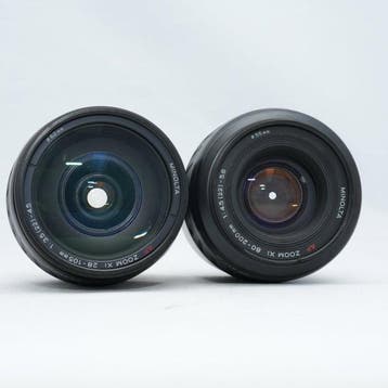 Minolta AF Zoom Xi set: 28-105mm f/3.5-4.5 + 80-200mm, TV, Hi-fi & Vidéo, Appareils photo numériques