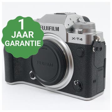 Fujifilm X-T4 body zilver | Tweedehands, Audio, Tv en Foto, Fotocamera's Digitaal, Verzenden, Zo goed als nieuw, Fujifilm