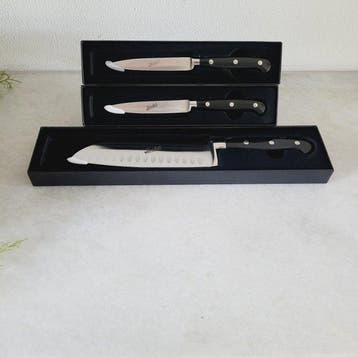 Berkel - Tafelmessenset (3) - Elegance, Santoku - Staal
