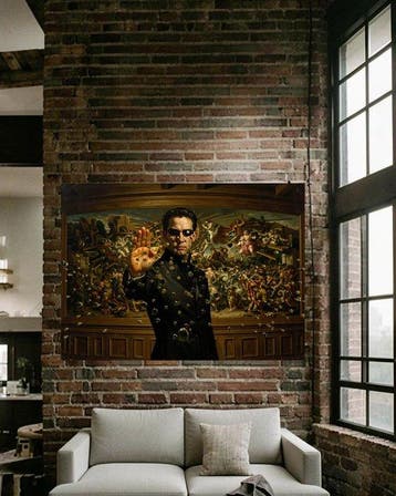 Jacob Hitt - does Neo of The Matrix w/COA XXL, Nieuw