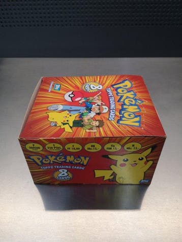 Pokémon Box - Pokémon Topps Trading Cards TV Animation