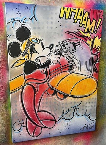 Alvin Silvrants (1979) - Mickey Mouse - Whaam