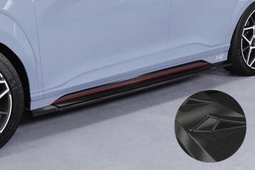 Zijskirts voor Hyundai Kona (1.Gen) N/N-Line SS577-C, Verzenden