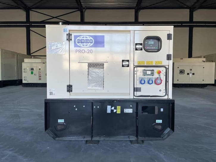 FG Wilson PRO20-4 - 20 kVA Genset Stage V - DPX-16041, Articles professionnels, Machines & Construction | Générateurs, Enlèvement ou Envoi
