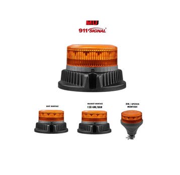 MU Hoog Kwaliteit LED Zwaailamp ECER65 Oranje 12/24V Diverse, Auto-onderdelen, Ophalen of Verzenden, Nieuw