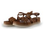 No Stress Sandalen in maat 40 Cognac, Kleding | Dames, Schoenen, Overige kleuren, Verzenden, Sandalen of Muiltjes, Zo goed als nieuw