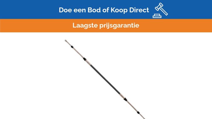 Bieden: Maxflex C8 13ft 4m manual outboard engine steering, Watersport en Boten, Bootonderdelen, Ophalen of Verzenden