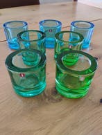 Iittala - Chandelier (7) - Verre, Antiek en Kunst