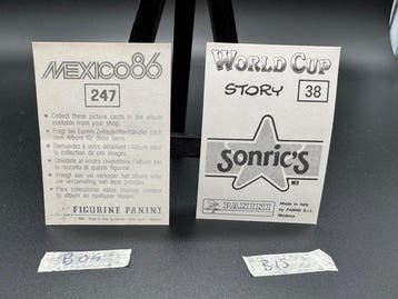 1986, 1970 Panini Mexico 86 / sonrycs Falcão - Pelè 247 38, Nieuw